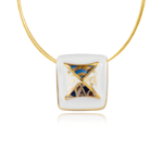 Reneszánsz Fehér&Barna Corvina Medál Nagy