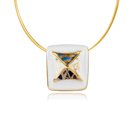 Reneszánsz Fehér&Barna Corvina Medál Nagy