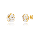 Galamb Mintás Fülbevaló