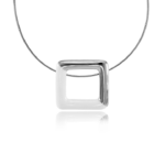 ZEMA Négyzet Nyaklánc (Platina)