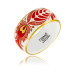 Sárközi Piros Finomporcelán Karperec