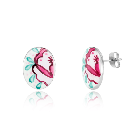 Palóc Pink Fülbevaló