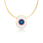 Sivatag Aranya Pink Mandala Mini Medál