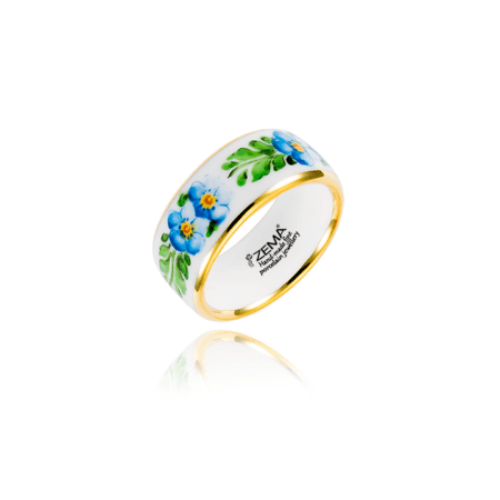 Nefelejcs Kék Gyűrű