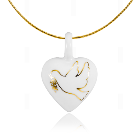 Galambos Szív Medál (Nagy)