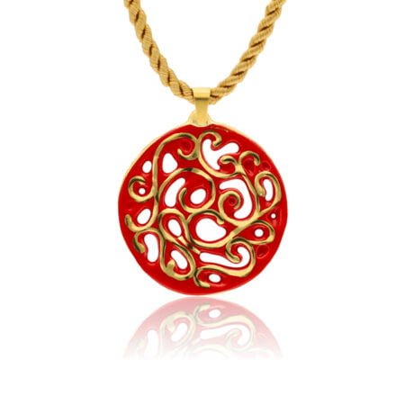 Aero Piros&Arany Finomporcelán Medál (40mm)