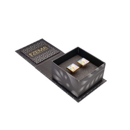 Csontváry Aranyozott Négyzetes Mandzsetta