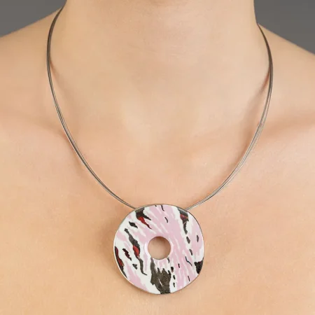 Platinázott Summer Rose Medál