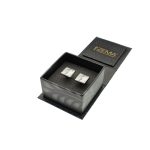 Csontváry Platinázott Négyzetes Mandzsetta