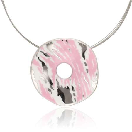 Platinázott Summer Rose Medál