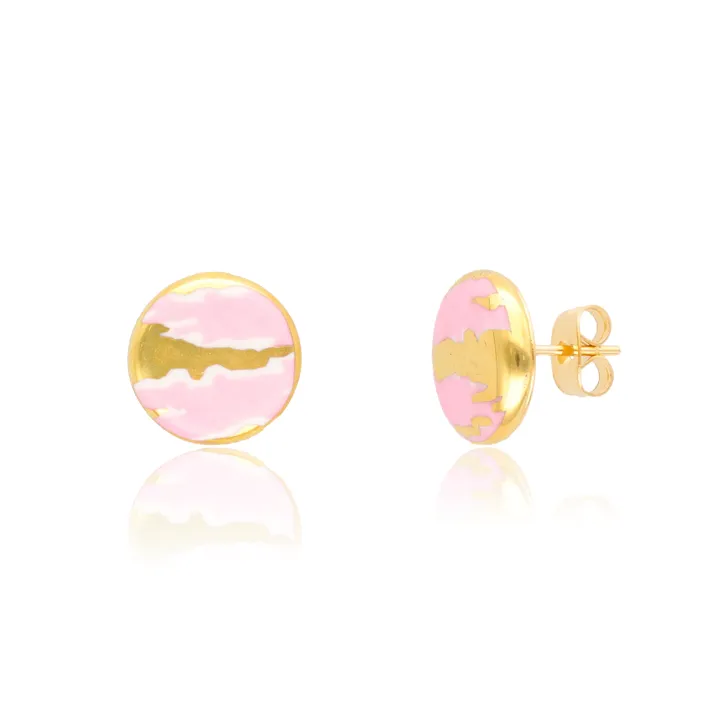 Aranyozott Summer Rose Fülbevaló Aranyozott Summer Rose Fülbevaló