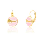 Aranyozott Summer Rose Fülbevaló Kapcsos